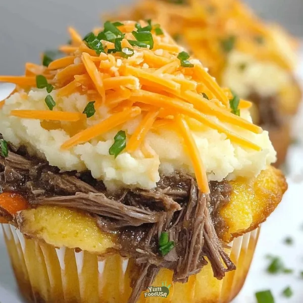 Savory Pot Roast Cupcakes