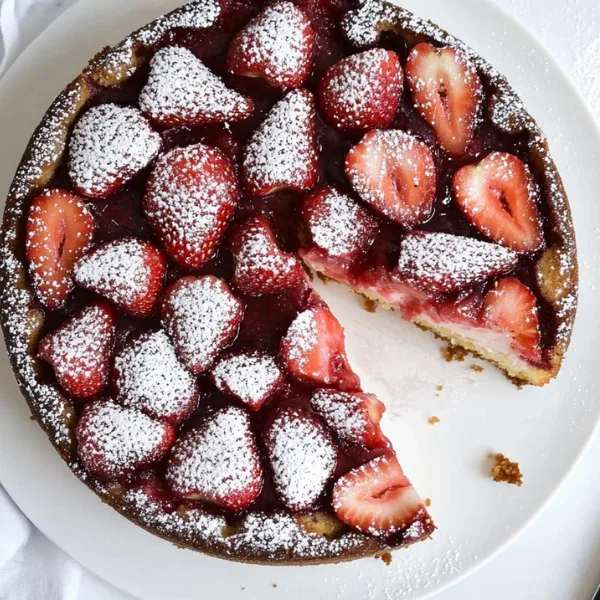 Strawberry Yogurt Cake