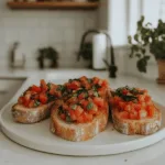 Weeknight Sourdough Bruschetta