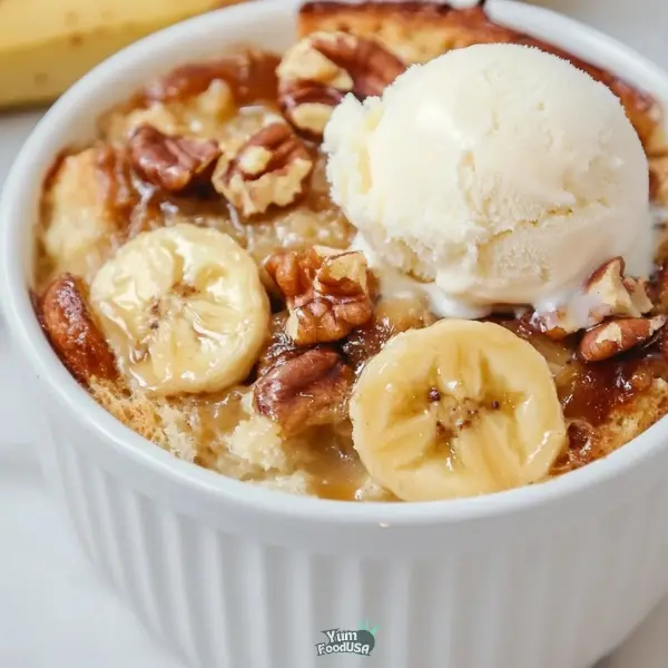 Bananas Foster Bread Pudding