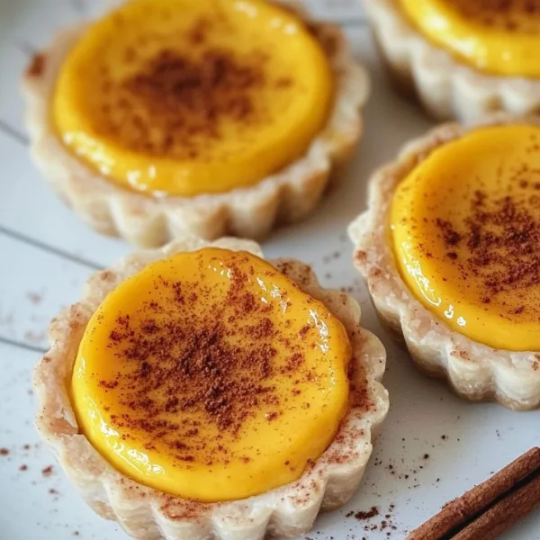 Pumpkin Spice Egg Tarts