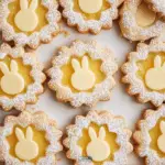 Lemon Curd Linzer Cookies