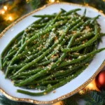 Roasted Parmesan Green Beans