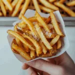Air Fryer Garlic Parmesan French Fries