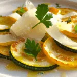 Heirloom Zucchini Salad