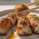 Garlic Soy Napa Cabbage Rolls