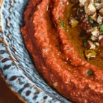 Syrian Roasted Red Pepper & Walnut Dip)