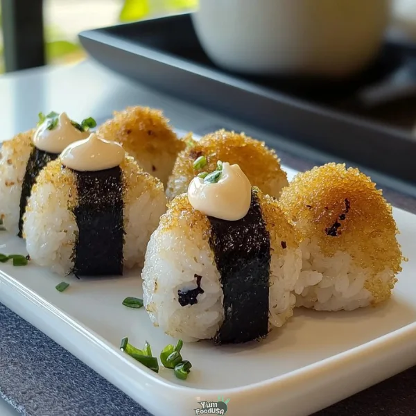 Crispy Yaki Onigiri