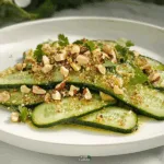 Cucumber Salad with Roasted Cashews and Chile