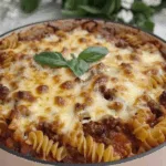 One Pot Bolognese Cheesy Pasta Bake