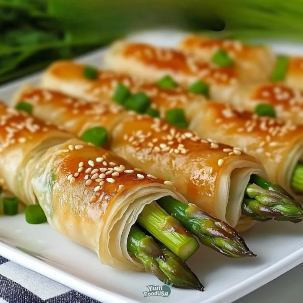 Asparagus Roll Ups appetizer