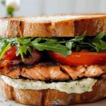 Salmon BLT (BLAST with Arugula)
