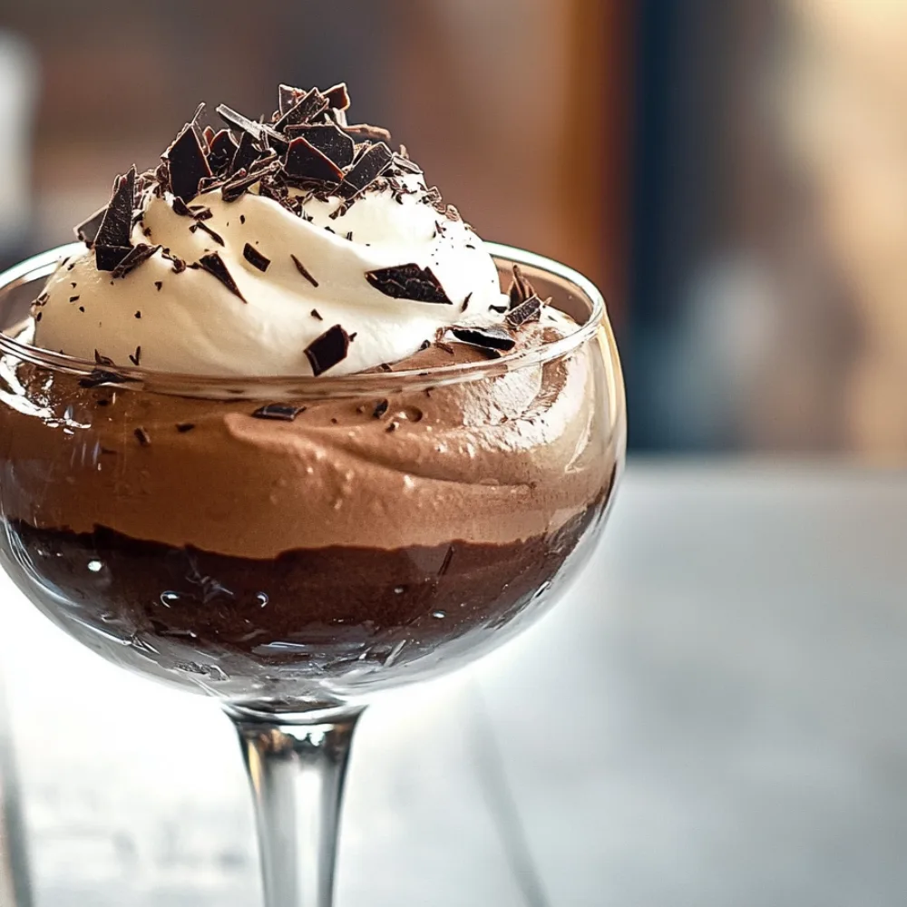 Classic Dark Chocolate Mousse