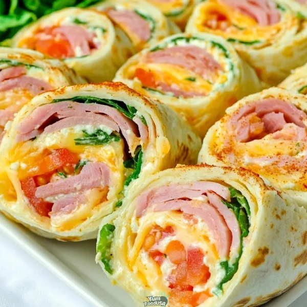 Black Forest Ham Deli Roll-Ups