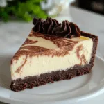 Chocolate Crust Baked Cheesecake