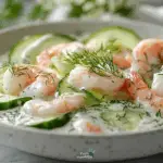 Shrimp Cucumber Salad with Creamy Lemon Dill Dressing