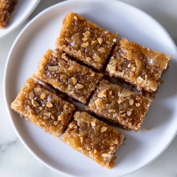 Walnut Baklava Bars