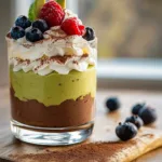 Chocolate Avocado Mousse with Coconut Whipped Cream