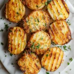 Crispy Roasted Accordion Potatoes