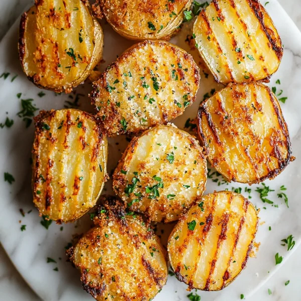Crispy Roasted Accordion Potatoes