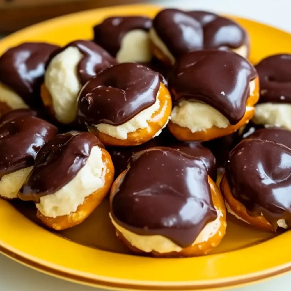 Cookie Dough Pretzel Bites