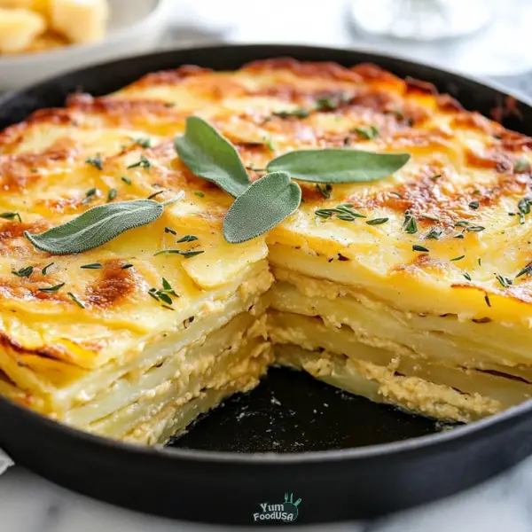 Gruyère Potato au Gratin