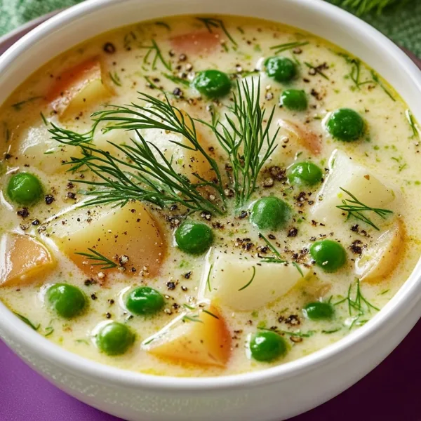 Potato and Pea Chowder Recipe