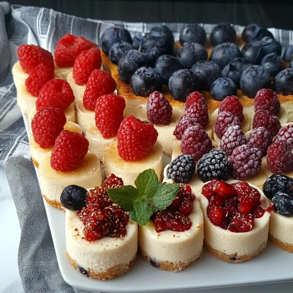 Mini Cheesecake Sampler