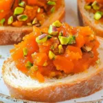 Middle Eastern Carrot Jam with Orange and Pistachio