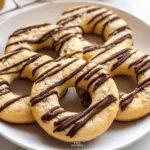 Nutella Stuffed Ring Cookies