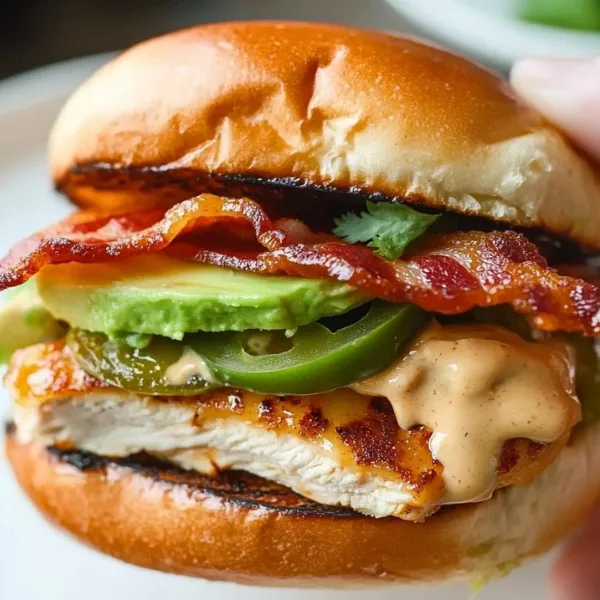 Spicy Grilled Chicken Avocado Sandwich