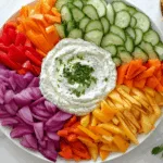 Greek Layer Dip with Hummus and Tzatziki