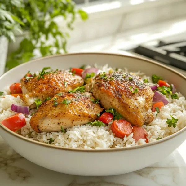 Cumin Garlic Chicken with a Yogurt Marinade