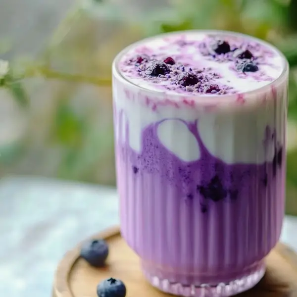 Blueberry Milk Tea