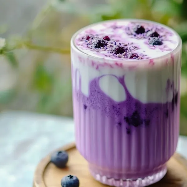 Blueberry Milk Tea