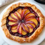Rustic Plum Galette with Buttery Crust