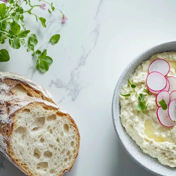 Radish and Cress Spread