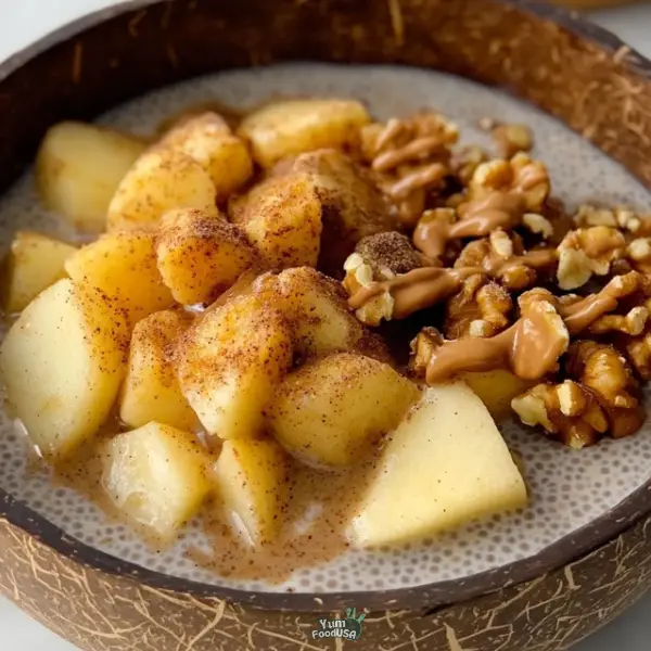 Apple Pie Chia Seed Pudding