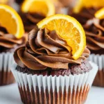 Dark Chocolate Orange Cupcakes