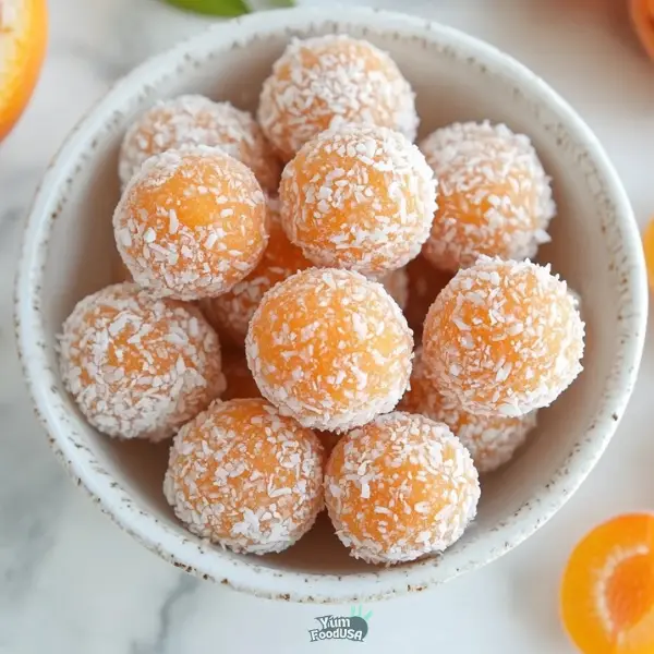 Nutritious Apricot Protein Balls
