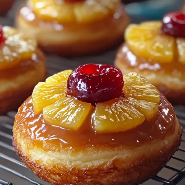 Pineapple Upside-Down Donuts