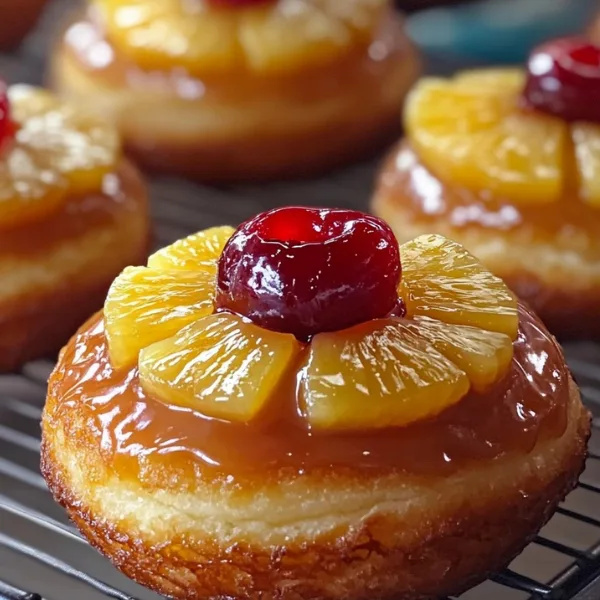 Pineapple Upside-Down Donuts
