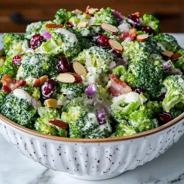 Creamy Broccoli Bacon Salad
