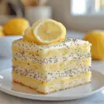 Lemon Poppy Seed Cake with Glaze