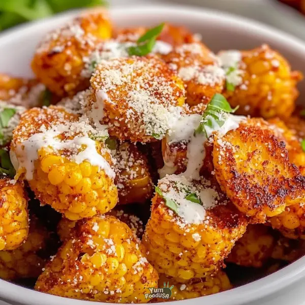 Lemon Pepper Air Fryer Corn on the Cob