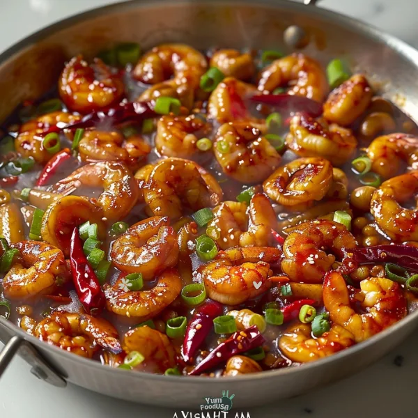 Spicy Garlic Seafood Stir-Fry