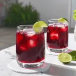 Iced Hibiscus Tea