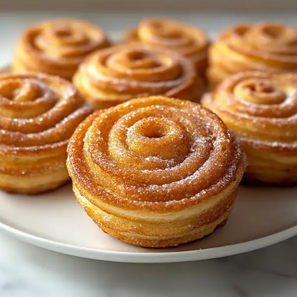 Churro Cruffins