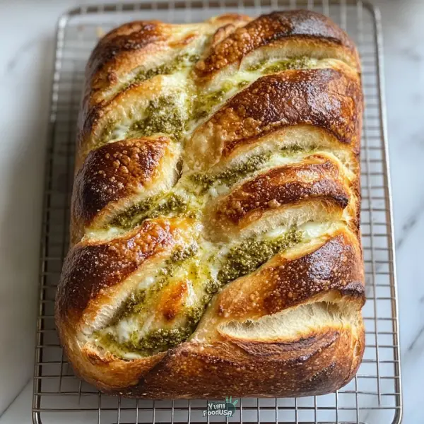 Pesto Parmesan Sourdough