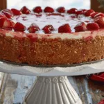 Strawberry Crunch Cheesecake